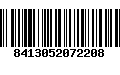 Código de Barras 8413052072208