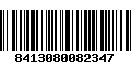 Código de Barras 8413080082347