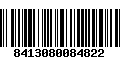 Código de Barras 8413080084822