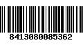 Código de Barras 8413080085362