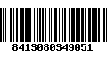 Código de Barras 8413080349051