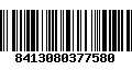 Código de Barras 8413080377580