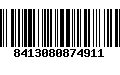 Código de Barras 8413080874911