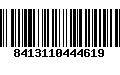 Código de Barras 8413110444619