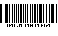 Código de Barras 8413111011964