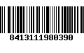 Código de Barras 8413111980390