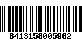 Código de Barras 8413158005902