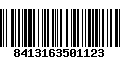 Código de Barras 8413163501123