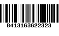 Código de Barras 8413163622323