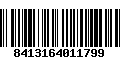 Código de Barras 8413164011799