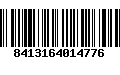 Código de Barras 8413164014776