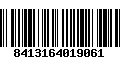 Código de Barras 8413164019061