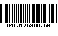 Código de Barras 8413176908360