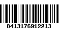 Código de Barras 8413176912213