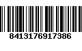 Código de Barras 8413176917386