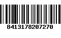 Código de Barras 8413178207270