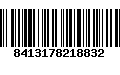 Código de Barras 8413178218832