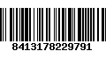 Código de Barras 8413178229791