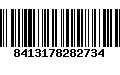 Código de Barras 8413178282734