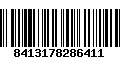 Código de Barras 8413178286411