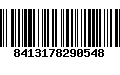 Código de Barras 8413178290548