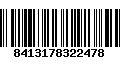 Código de Barras 8413178322478