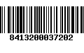 Código de Barras 8413200037202