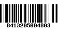 Código de Barras 8413205004803