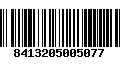 Código de Barras 8413205005077