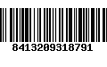 Código de Barras 8413209318791