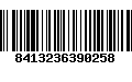 Código de Barras 8413236390258