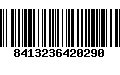 Código de Barras 8413236420290