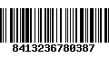 Código de Barras 8413236780387