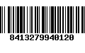 Código de Barras 8413279940120