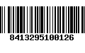 Código de Barras 8413295100126