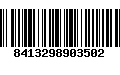 Código de Barras 8413298903502