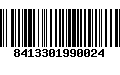 Código de Barras 8413301990024