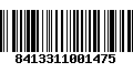 Código de Barras 8413311001475