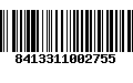 Código de Barras 8413311002755