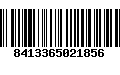 Código de Barras 8413365021856