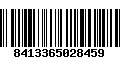 Código de Barras 8413365028459