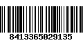 Código de Barras 8413365029135