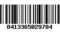 Código de Barras 8413365029784