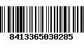 Código de Barras 8413365030285