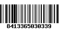 Código de Barras 8413365030339