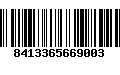 Código de Barras 8413365669003