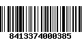Código de Barras 8413374000385