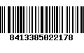 Código de Barras 8413385022178