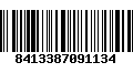 Código de Barras 8413387091134