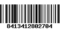 Código de Barras 8413412802704